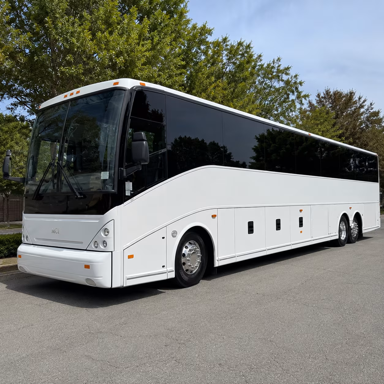 bus rental options for concord trips