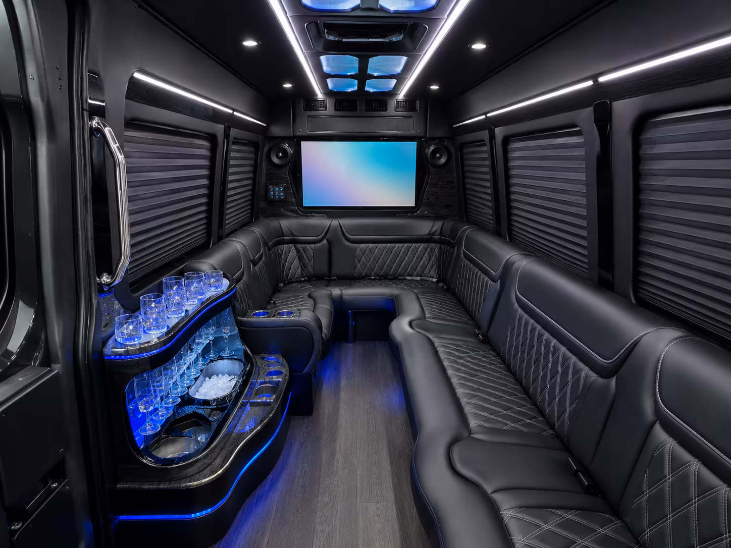 bus rentals for music festival weekends near concord