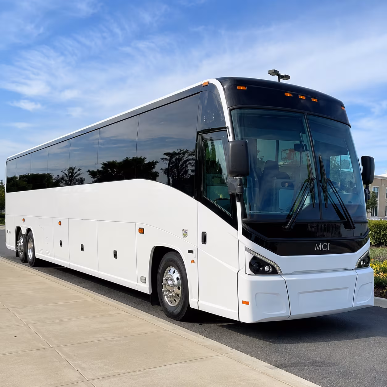 charter buses for concord high school and college campus tours