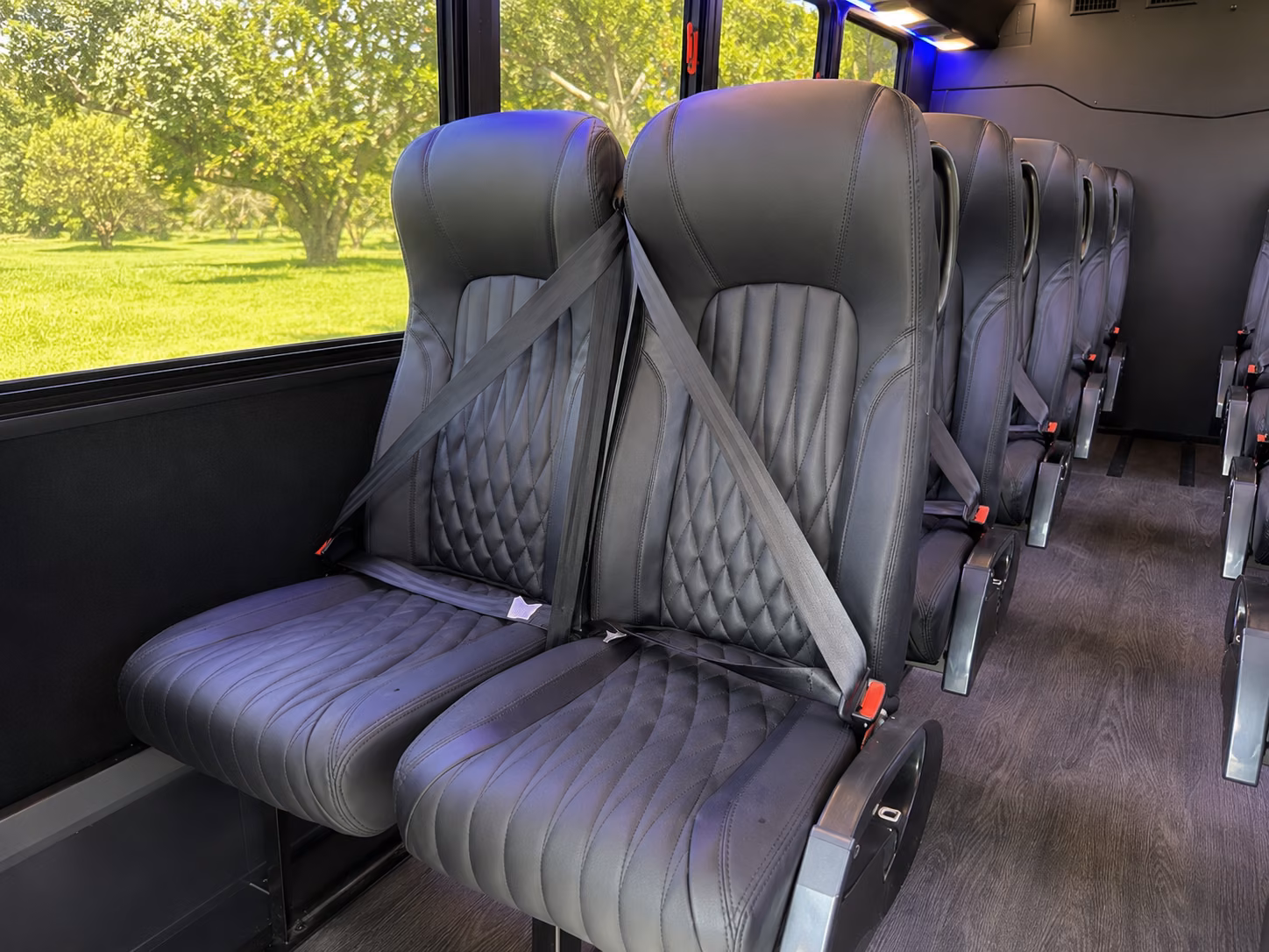 charter buses for mount diablo foothills and wine country wedding venues