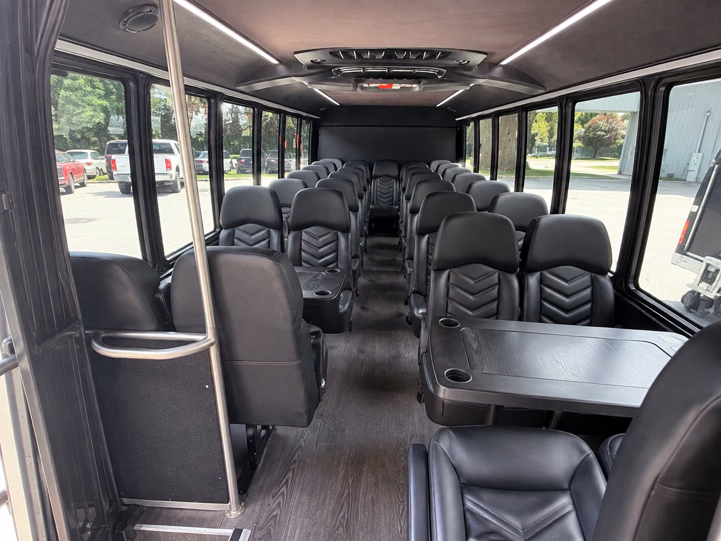 concord 15 passenger minibus interior