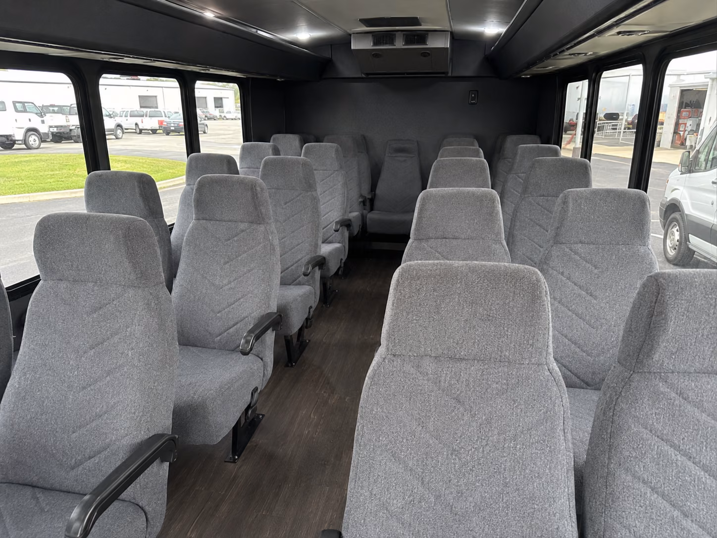 concord 20 passenger minibus inside