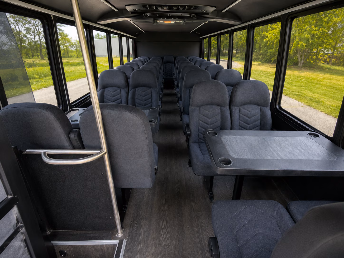 concord 20 passenger minibus interior