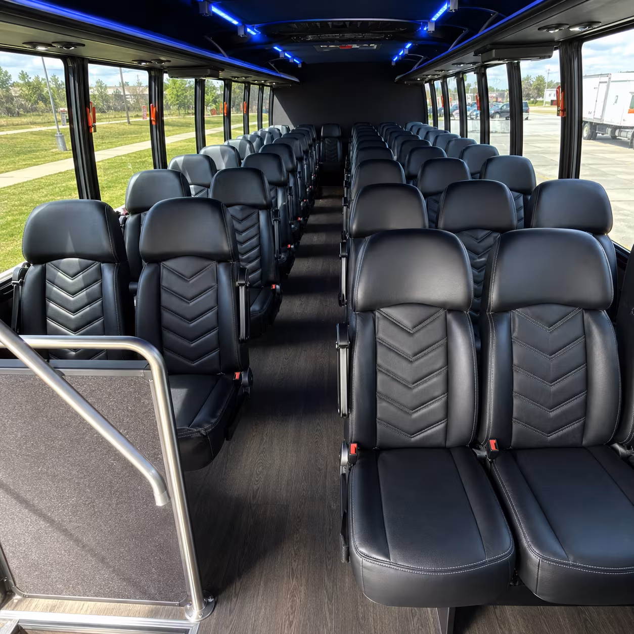 concord 28 passenger minibus interior