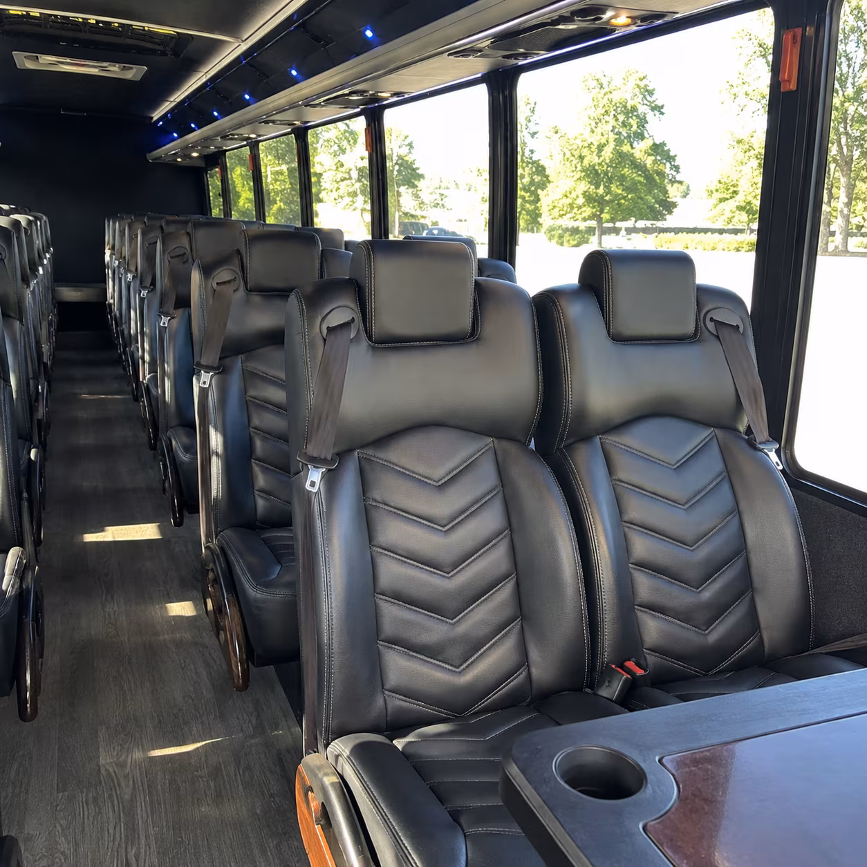 concord 30 passenger minibus inside