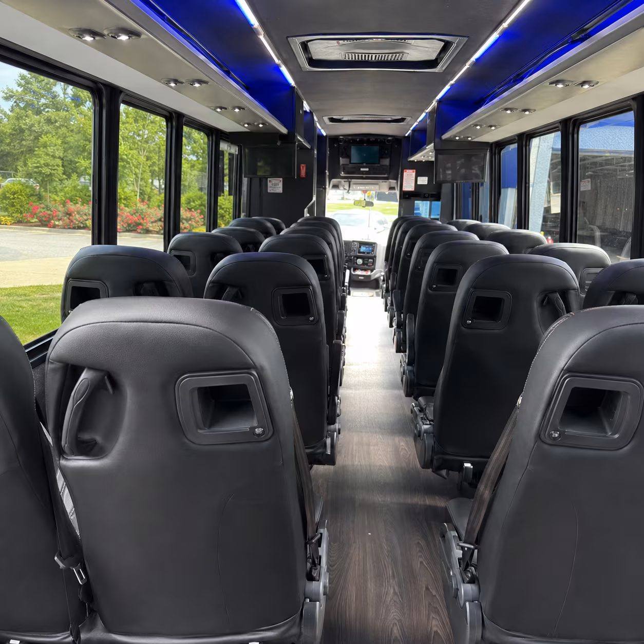 concord 30 passenger minibus interior