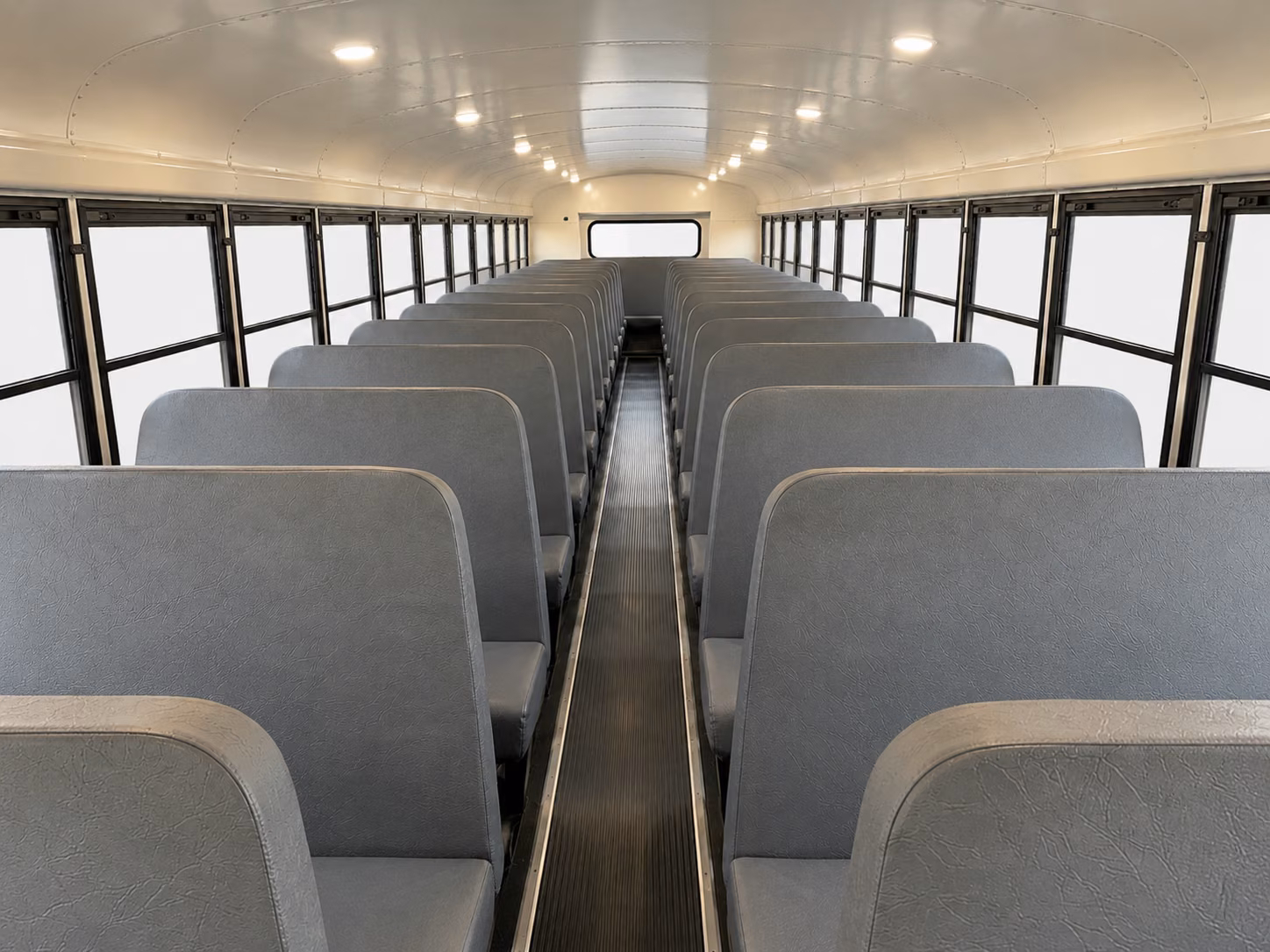 concord school bus inside