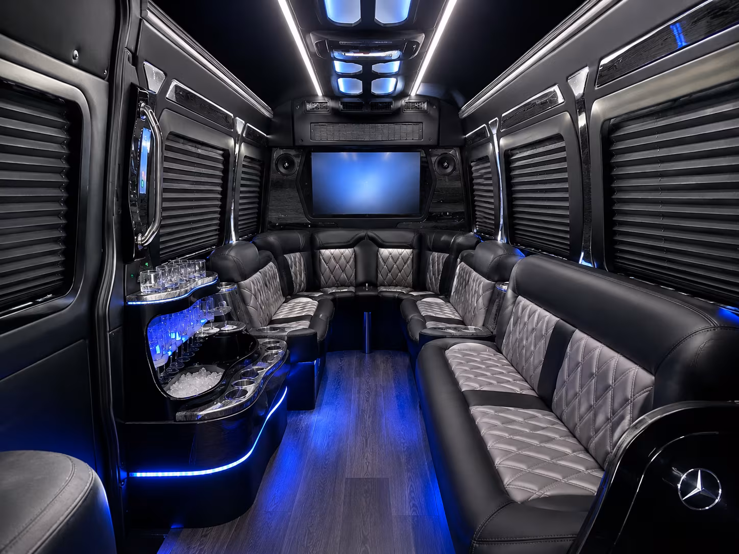 concord sprinter limousine interior