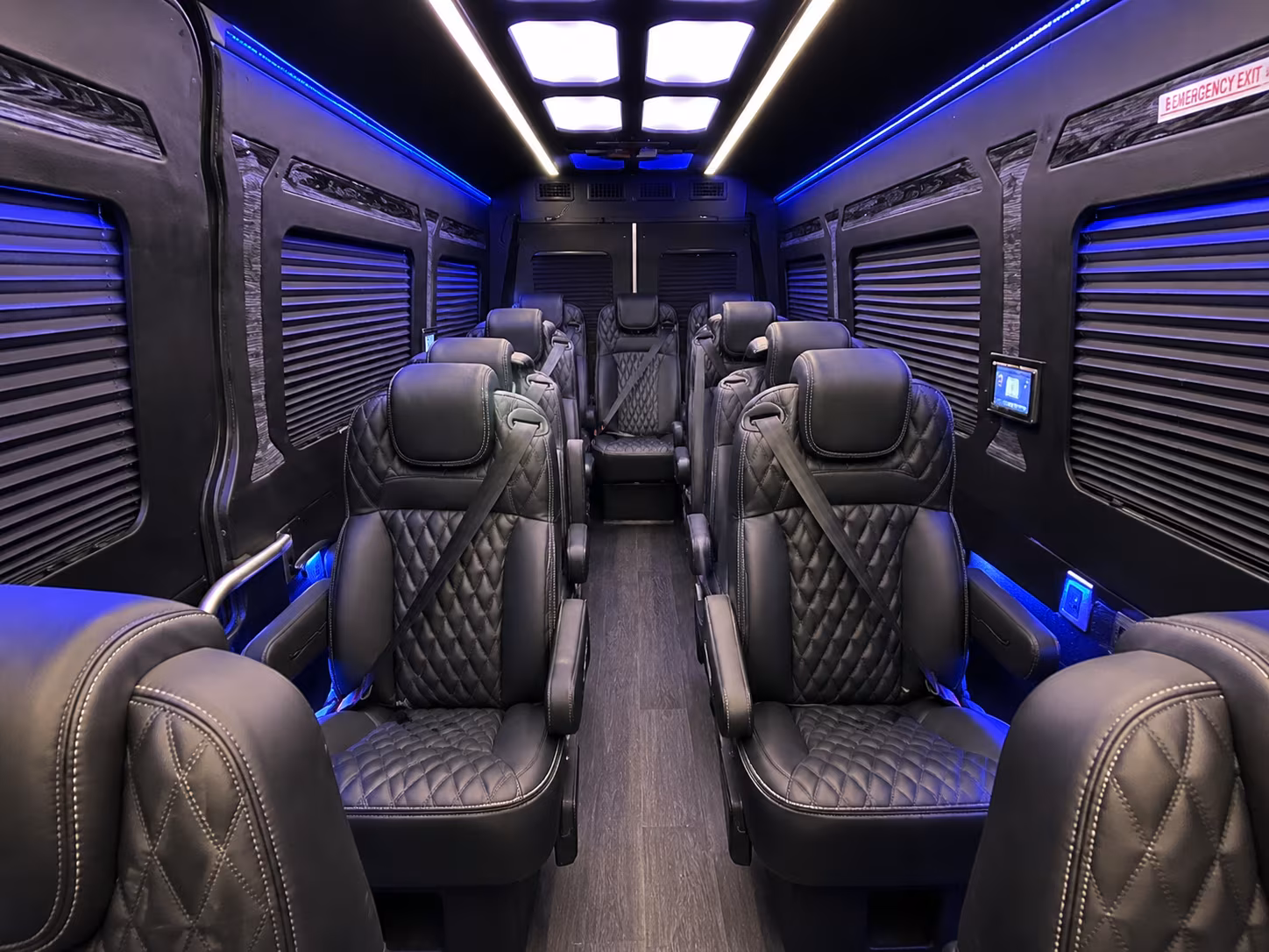 concord sprinter van with driver interior