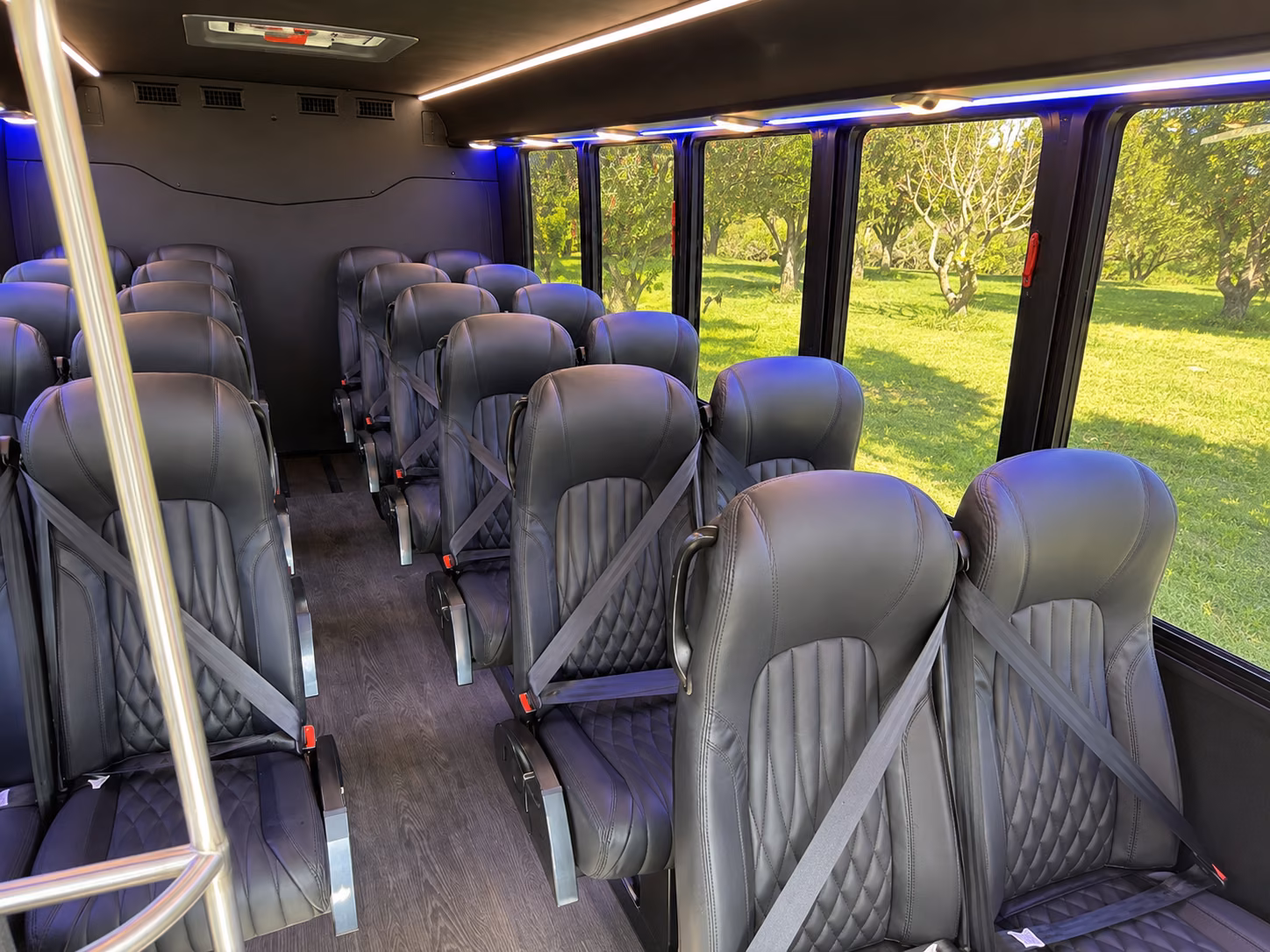 guest shuttle buses between concord hotels and your wedding venue