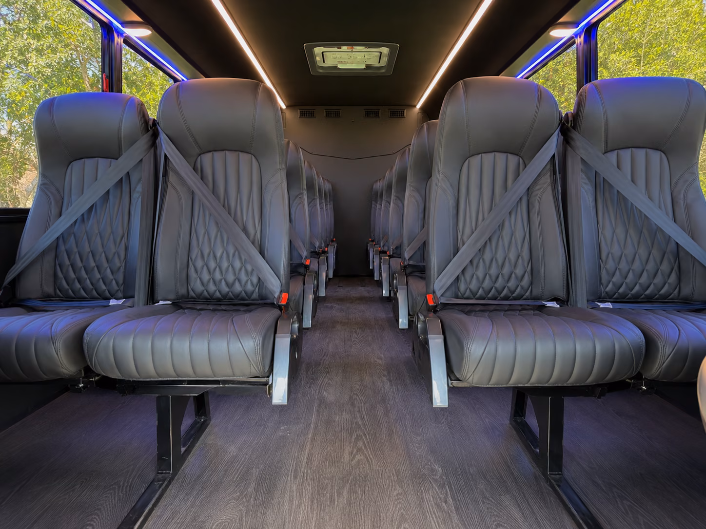 rehearsal dinner and multi day wedding weekend bus rentals in concord