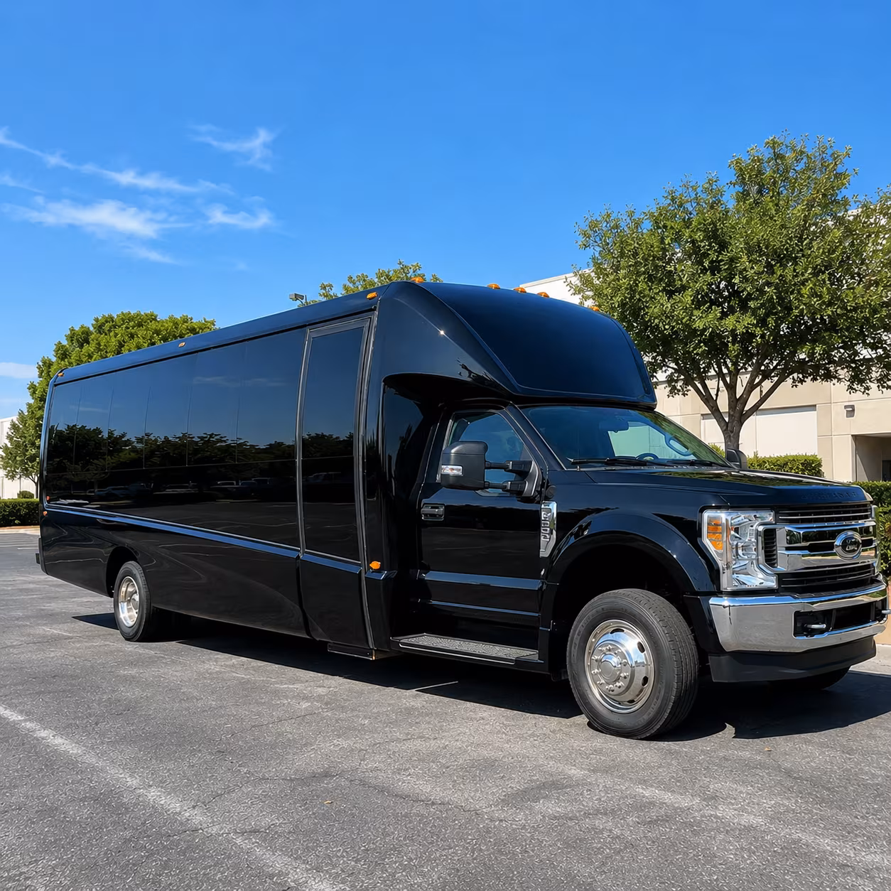 rent a minibus in concord for pre prom dinners and after parties