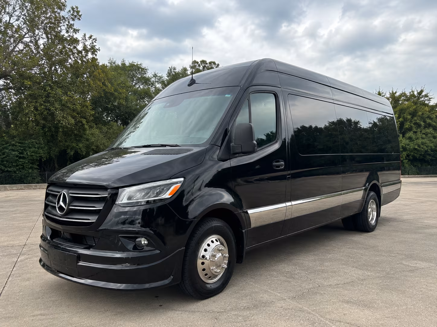 sprinter van with driver